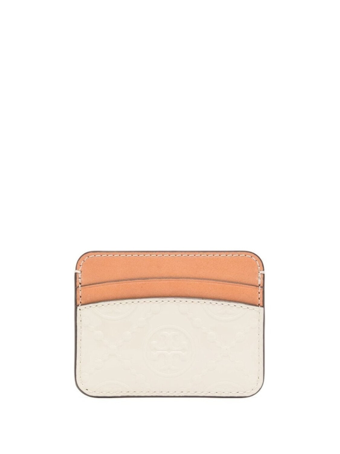 

Tory Burch картхолдер с монограммой T, коричневый