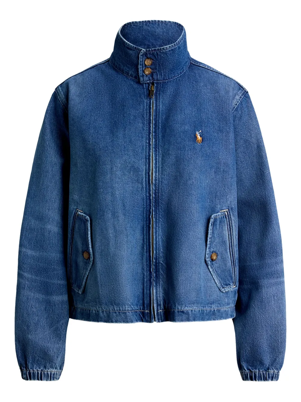 

Джинсовая куртка с вышивкой Polo Pony POLO RALPH LAUREN, синий