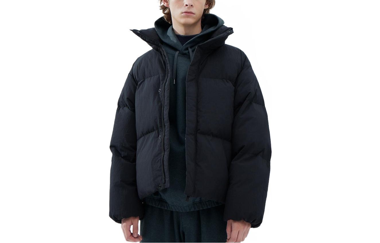 

UNIQLO Куртка пуховик унисекс черная, Black