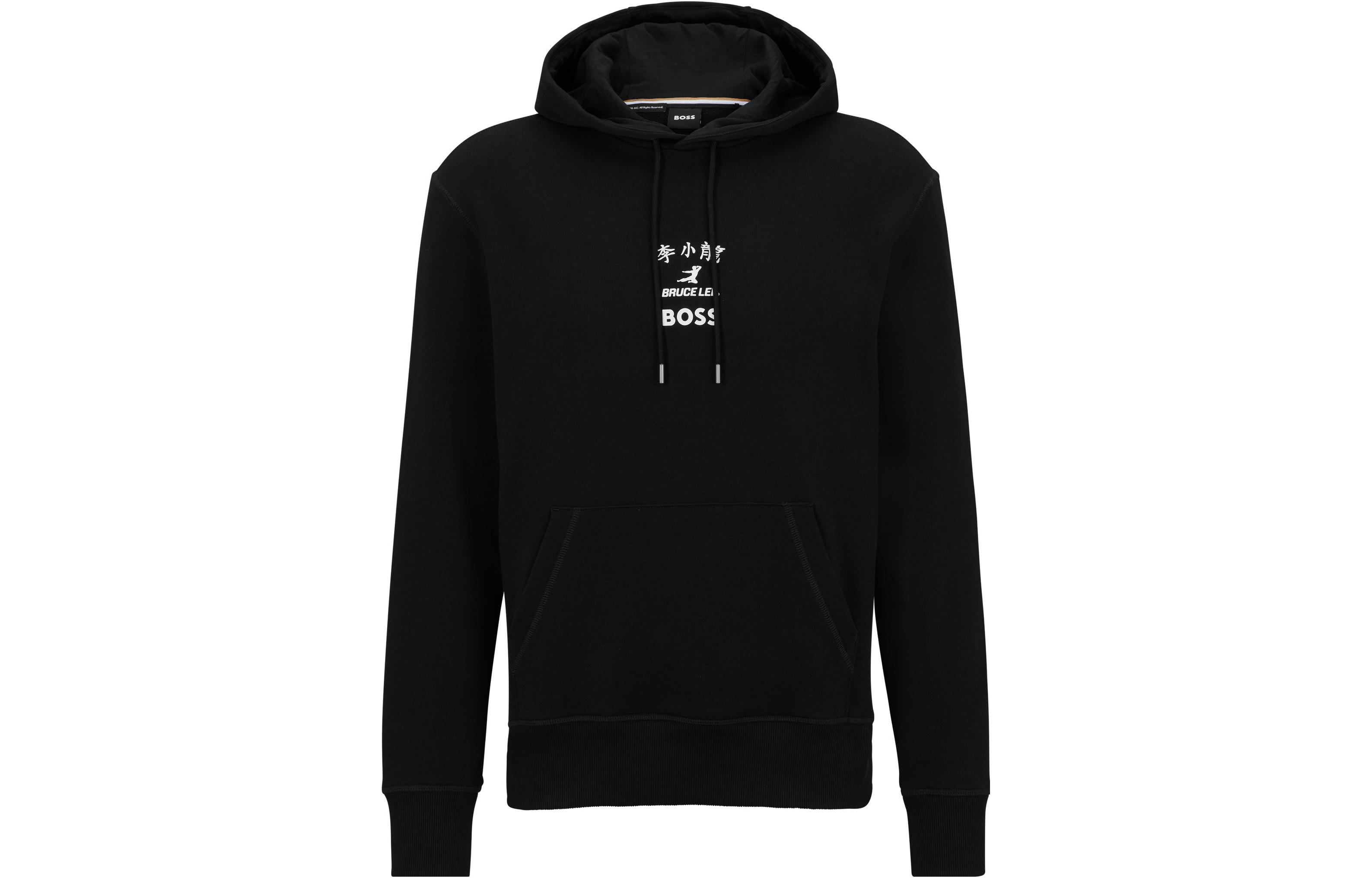 

HUGO BOSS Толстовка Unisex Black Hooded Moderate Regular