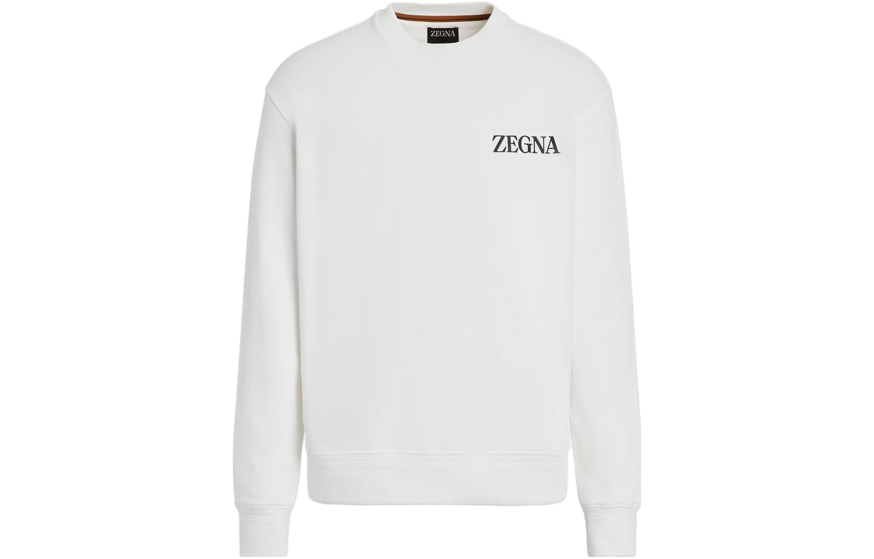 

Свитшот с тисненым логотипом Ermenegildo Zegna, серый