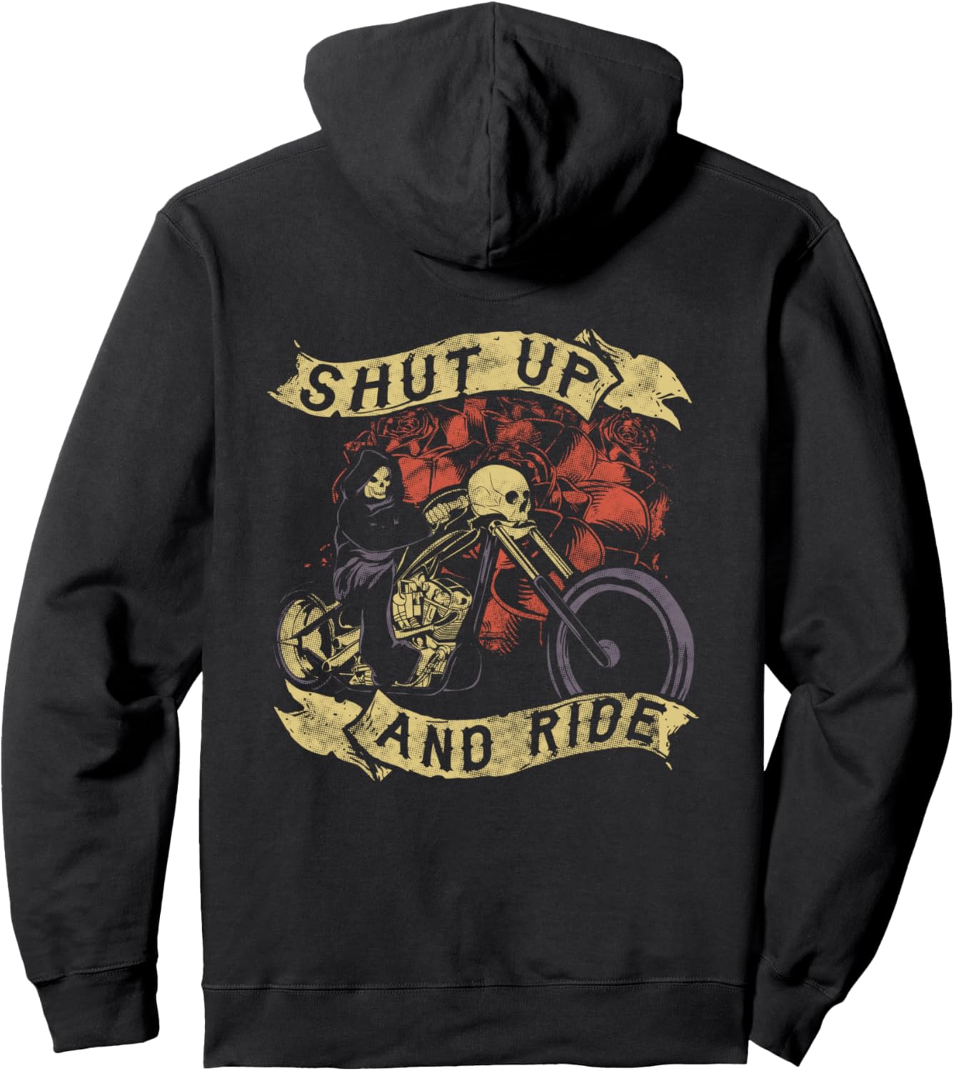 

Толстовка для мотоциклистов Shut Up And Ride Skull Motorcycle Hoodie, черная (black 19-3911tcx), размер S Nyc Motorcycle Shirt Co, Черный, Толстовка для мотоциклистов Shut Up And Ride Skull Motorcycle Hoodie, черная (black 19-3911tcx), размер S Nyc Motorc