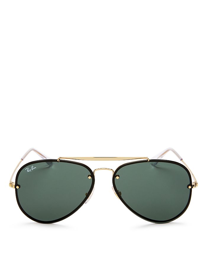 

Авиаторные солнцезащитные очки Blaze, 61 мм Ray-Ban, золотой