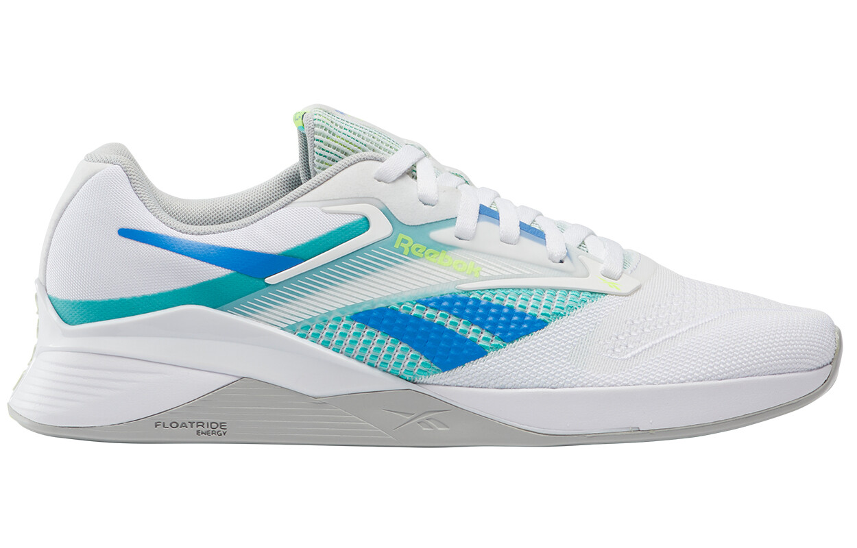 

Кроссовки Reebok Nano X4 'White Unleashed Green', белый