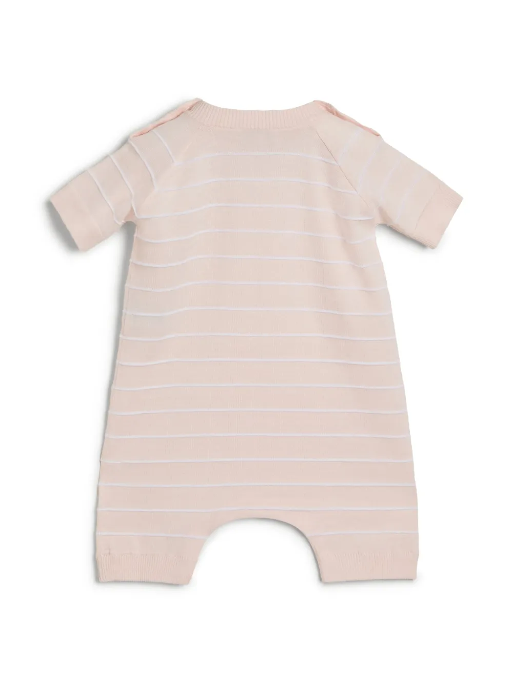 Боди в полоску Brunello Cucinelli Kids, розовый — фото 2