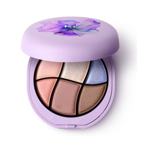 

Палитра теней для век с матовыми и металлическими финишами 02 fairy feeling, 6 г Kiko Milano Dreamphoria cloud whisper eyeshadow palette