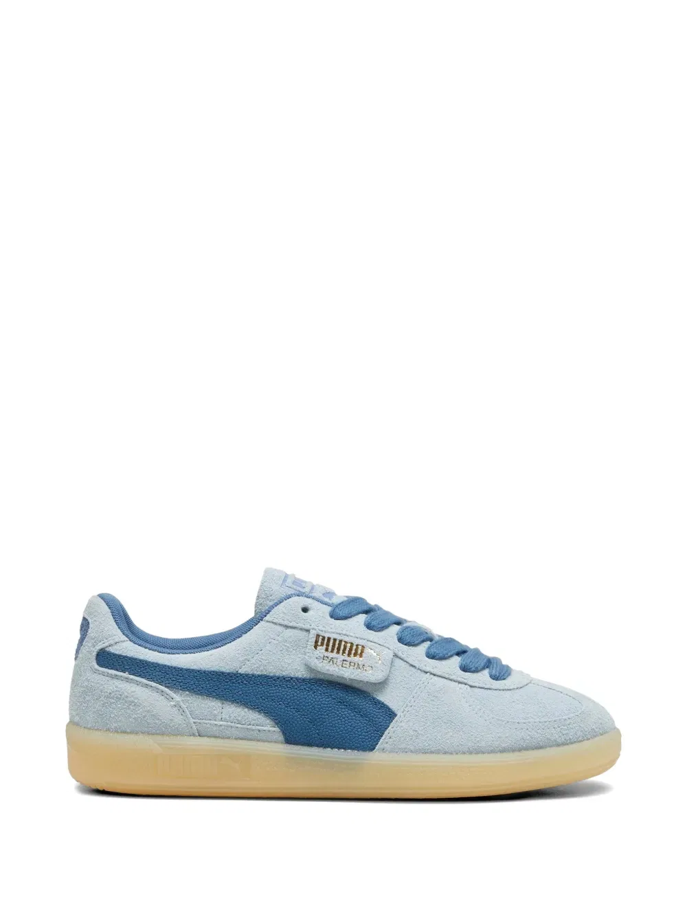 Полосатые кроссовки Палермо Puma, синий
