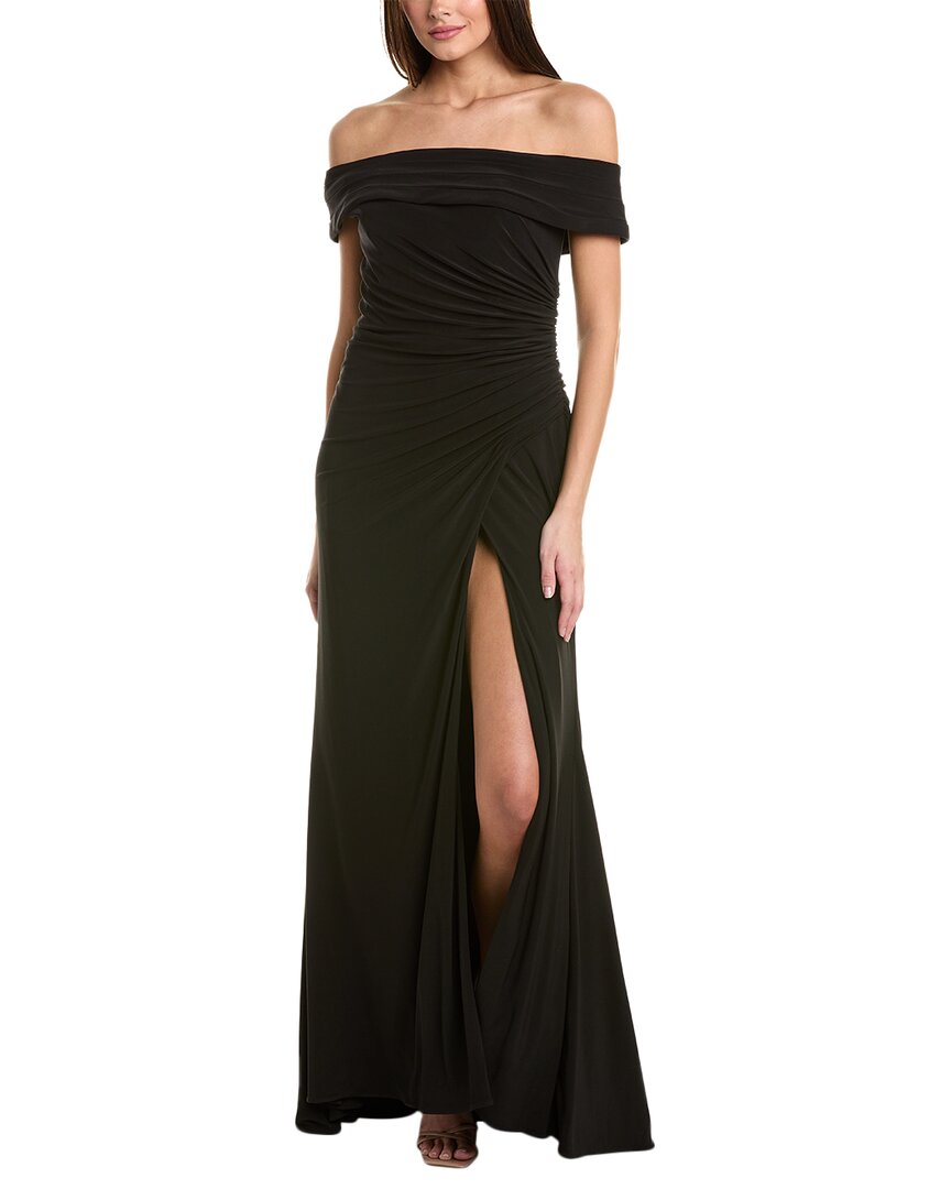 

Платье Mac Duggal с открытыми плечами, черный