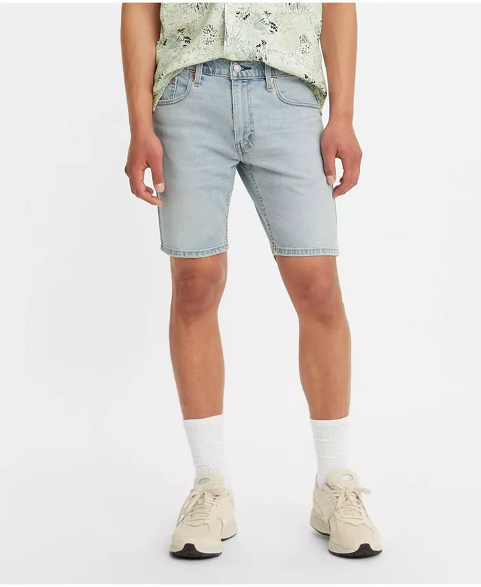 

Мужские джинсовые шорты Flex 412 Slim Fit с пятью карманами, длина 9" Levi's, синий