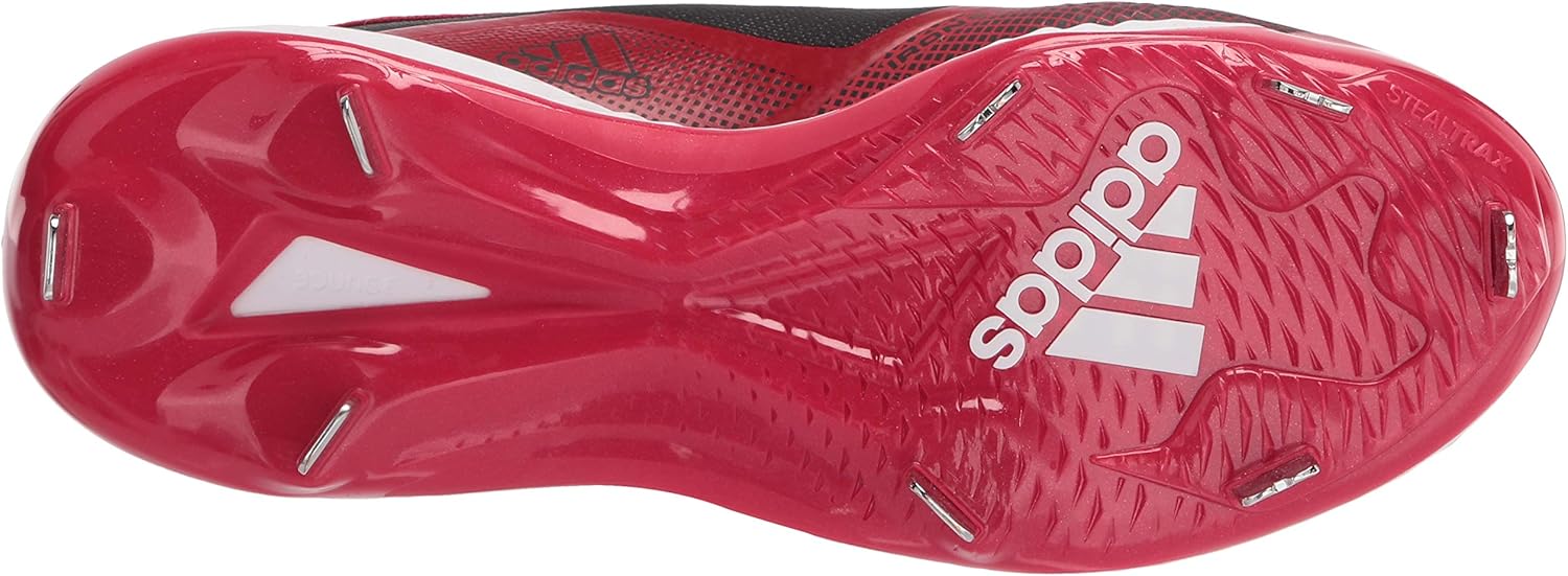 Мужские бейсбольные кроссовки Adidas FV9348, белый/черный/красный — фото 4