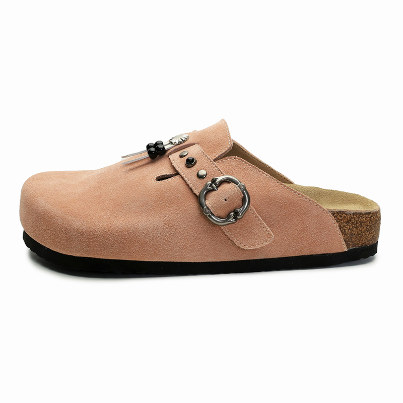 

Мужские тапочки HD с закрытым носком и устойчивостью к истиранию HAPPY DINO, розовый