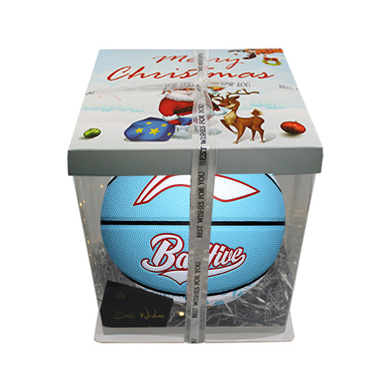 

LINING Микрофибра кожа баскетбольный мяч blue white размер 7 тренировочный unisex