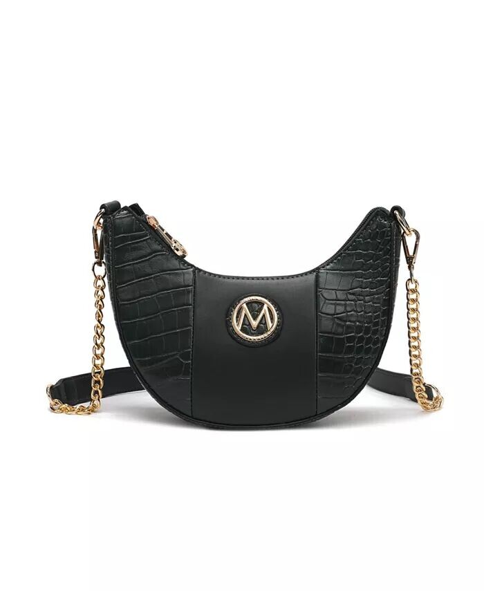 

Сумка на плечо Amira с тиснением под крокодила от Mia K Mkf Collection, зеленый