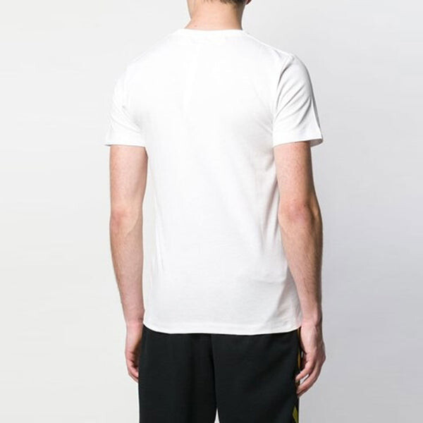 Футболка chest alphabet logo slim fit short sleeve white Off-White, белый — фото 3