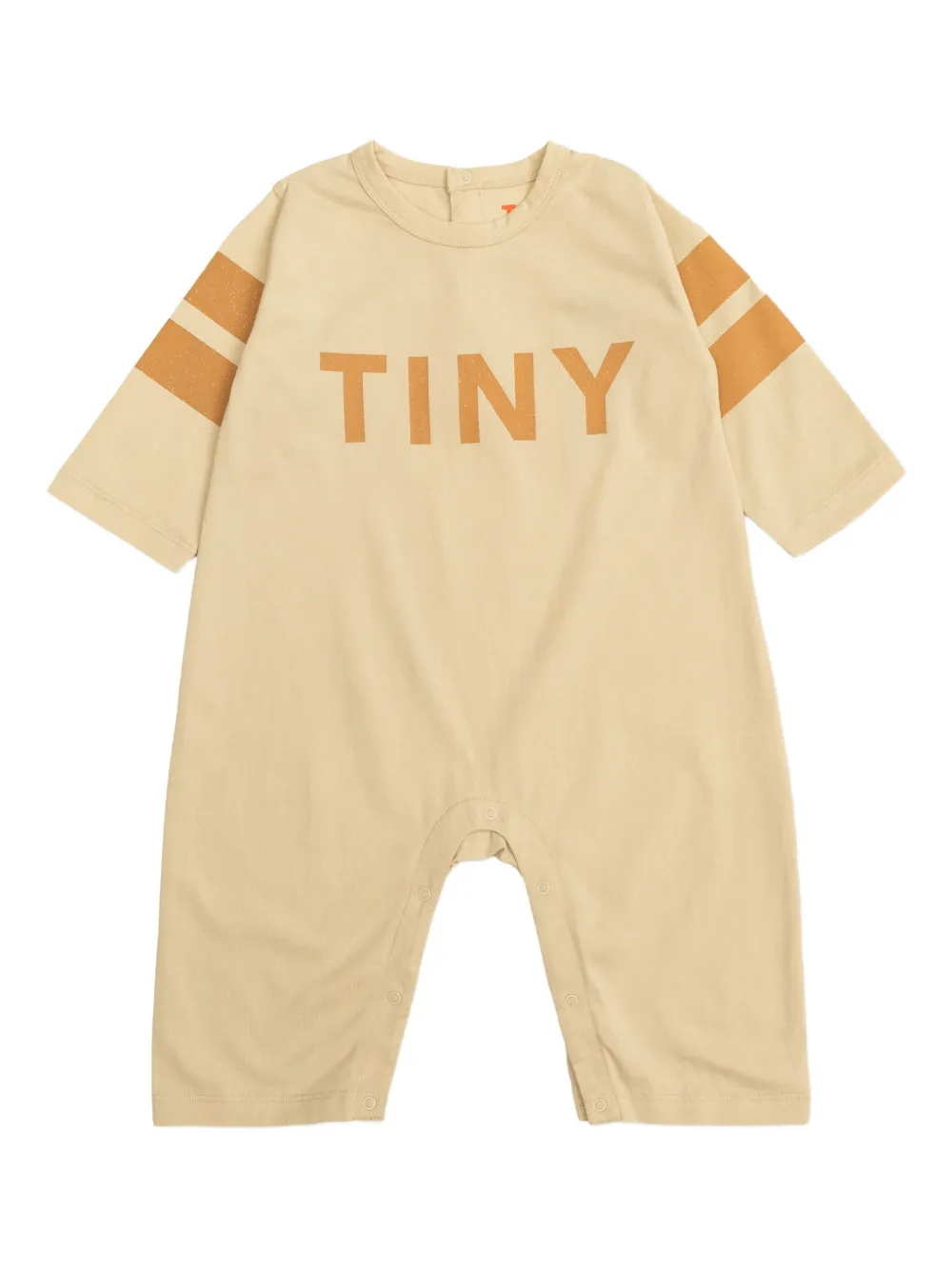 

Комбинезон из органического хлопка с полосками Tiny Cottons, нейтральный