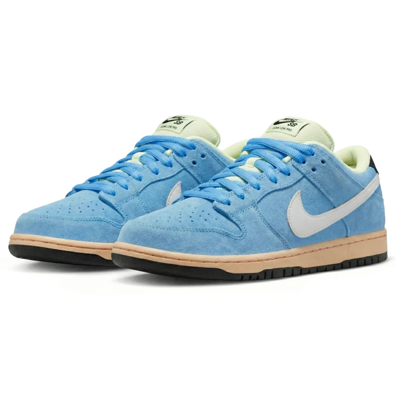 Nike Кроссовки для скейтбординга Dunk SB Triple Lab, Dry Blue Flame, устойчивые к истиранию и скольжению, мужские, синие — фото 4
