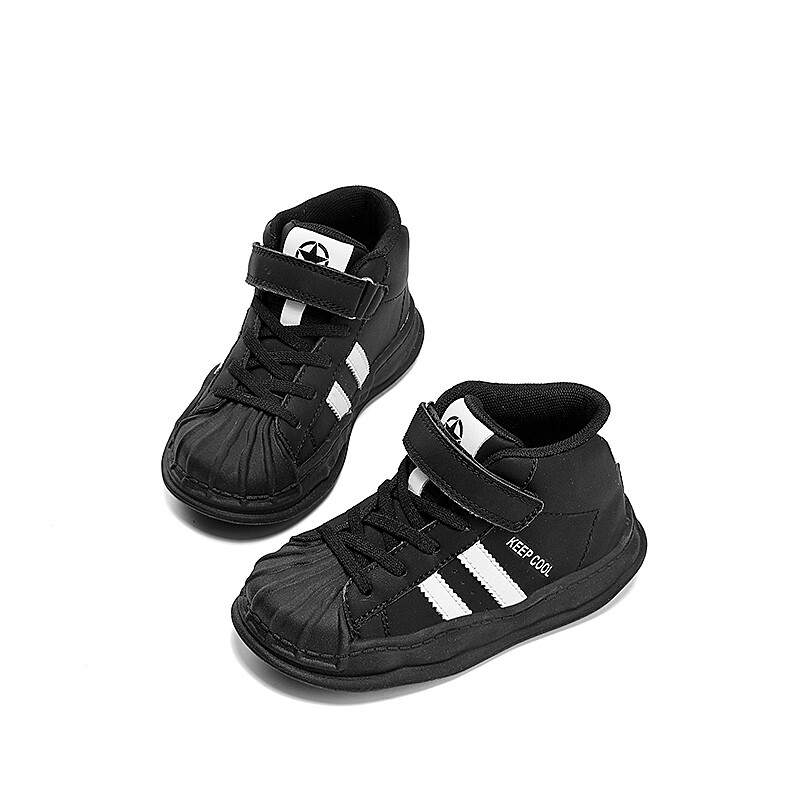 Кроссовки Jeep Kids Skateboarding Shoes Kids High-top Black, черный — фото 4