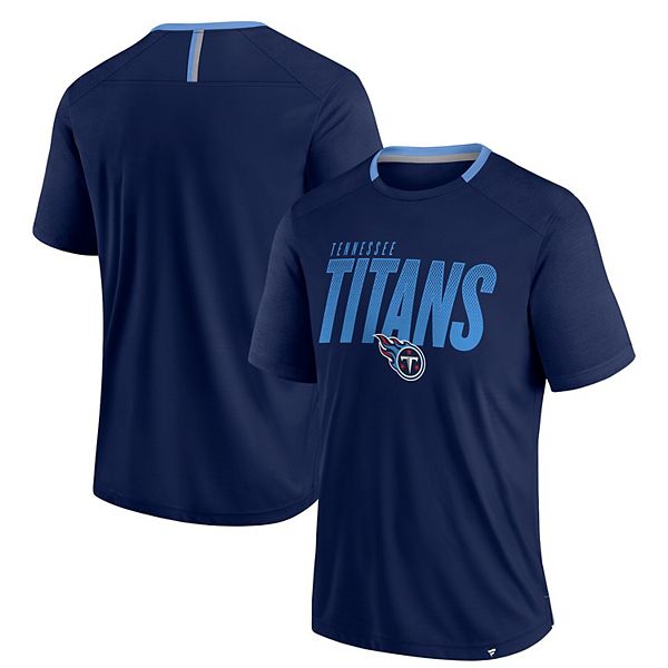 

Мужская футболка navy tennessee titans defender fade slant Fanatics