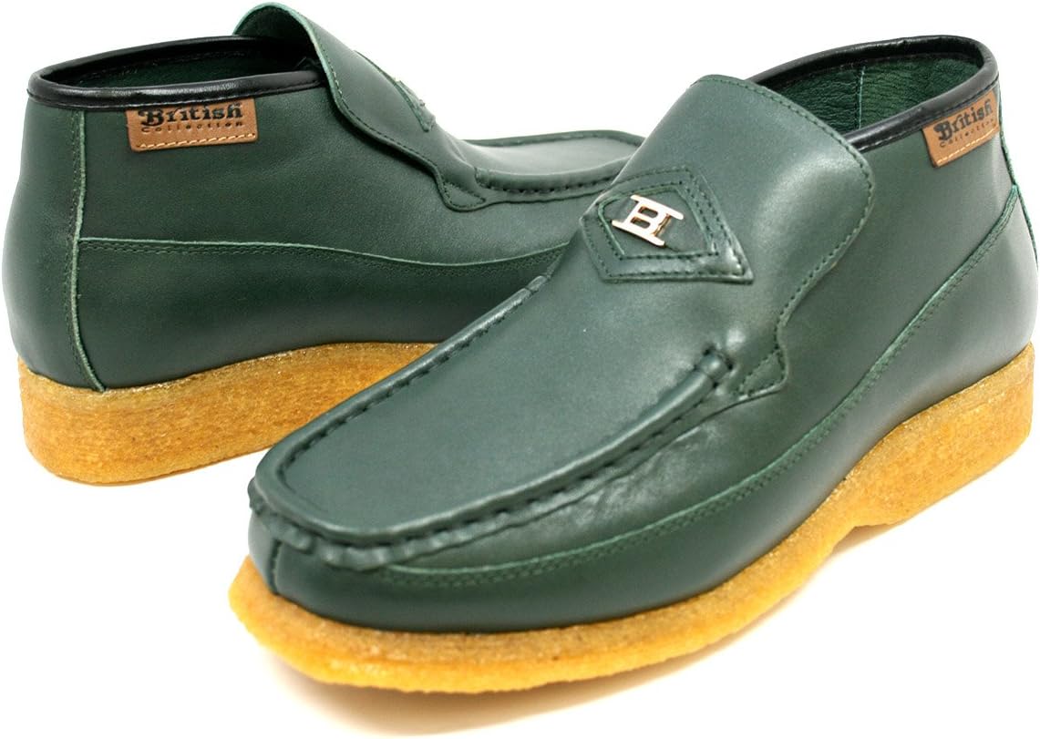 

Мужские кожаные туфли British Collection BWB длиной до щиколотки, зеленый