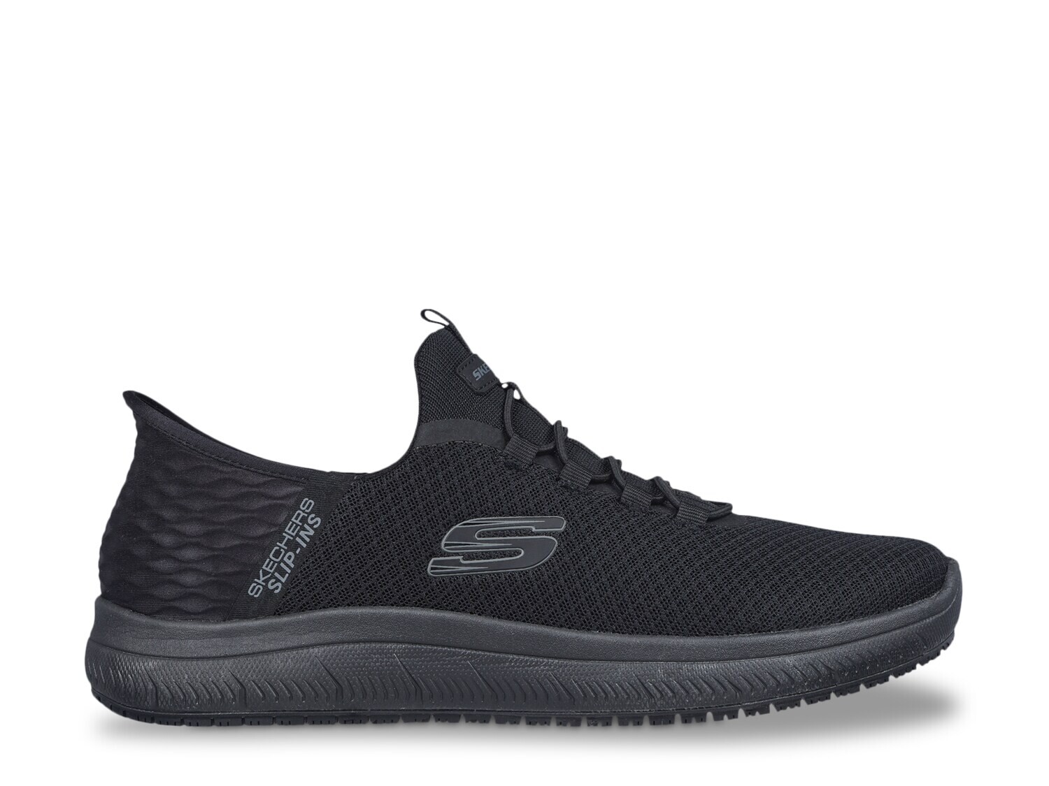 Кроссовки-слипоны мужские Skechers Hands Free Summits Colsin, черный — фото 3
