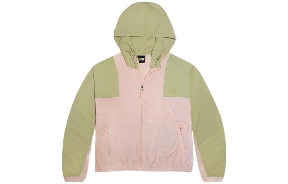 

Ветровка женская розово-зеленый The North Face