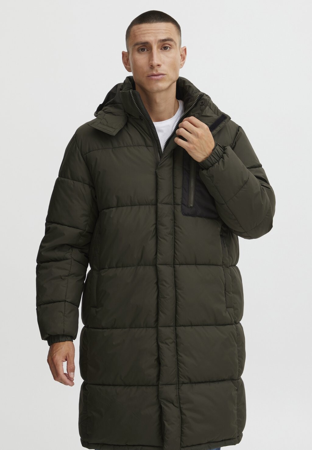 

Зимнее пальто Solid, зеленый
