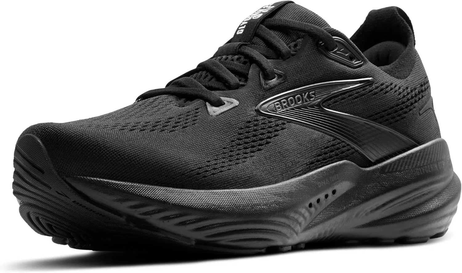 Мужские нейтральные беговые кроссовки Brooks Glycerin 22, Black Ebony