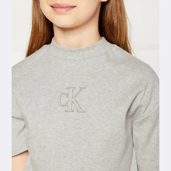 Футболка стандартного кроя Calvin Klein, серый — фото 4