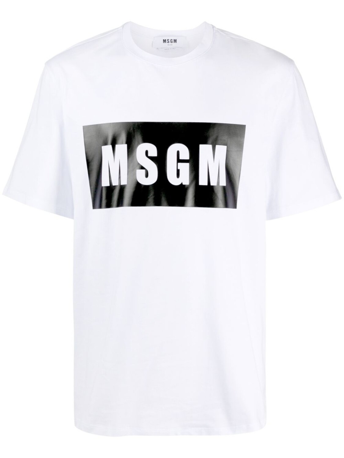 

MSGM футболка с логотипом, белый