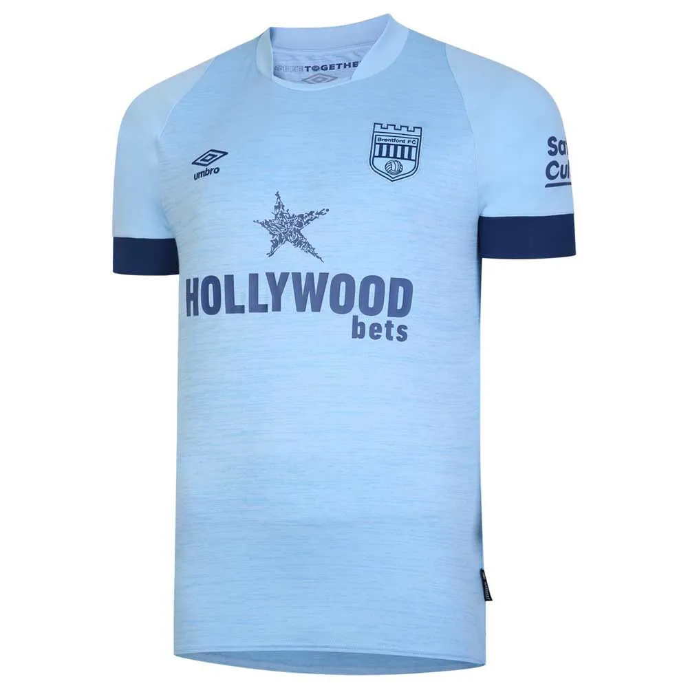 

Футболка с коротким рукавом Umbro Brentford FC 22/23 Replica Away, синий