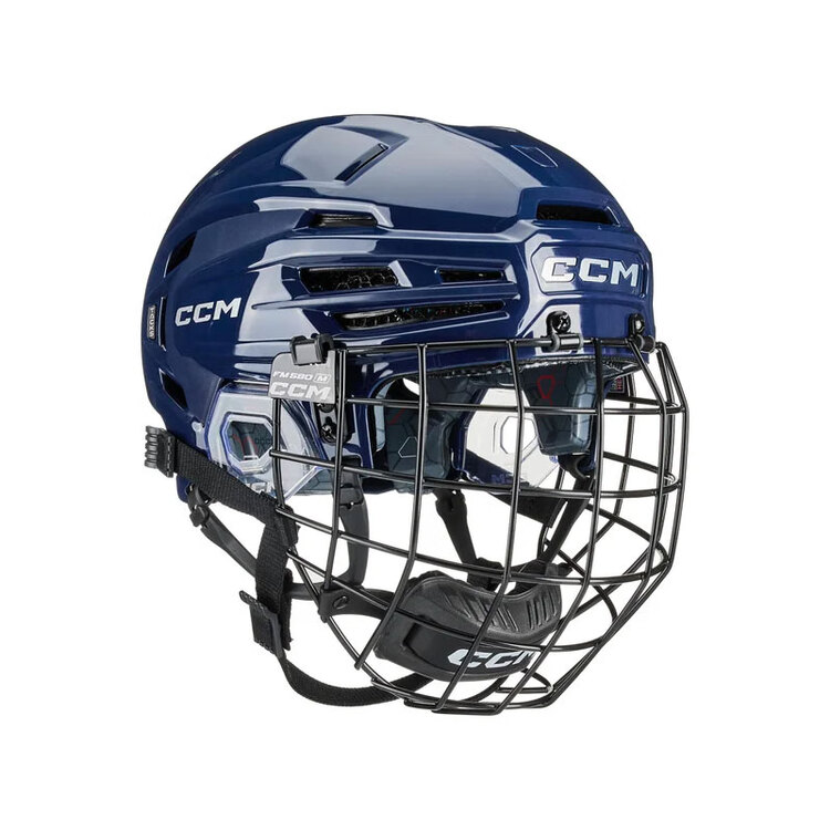 

CCM Шлем TACKS 920, для детей, подростков и взрослых, хоккейный, синий (с визором), размер L