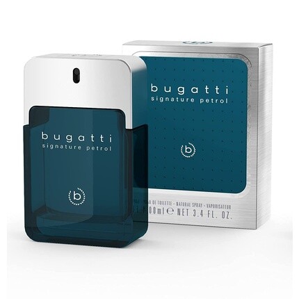 Bugatti Signature Petrol Men'S Perfume 100ml - Fresh Eau De Toilette With Citrus And Aquatic Scent For Any Occasion - Fresh, Spicy, And Mystical — фото 2