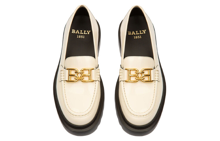 Женская повседневная обувь женская белая Bally — фото 3