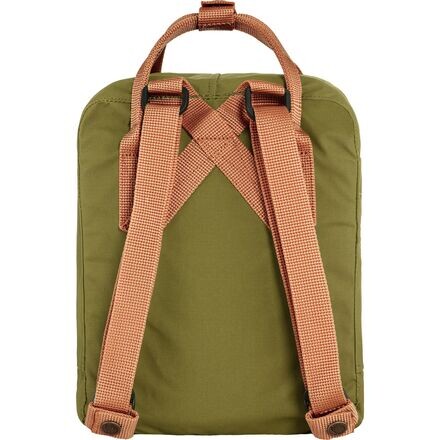 

Kanken Mini 7L Backpack Fjallraven, цвет Foliage Green/Peach Sand