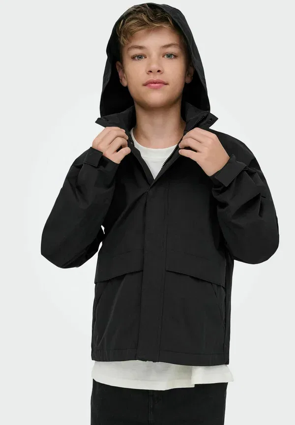 Куртка osjaxis übergangsjacke outdoor jacket Only & Sons Junior, черный — фото 3