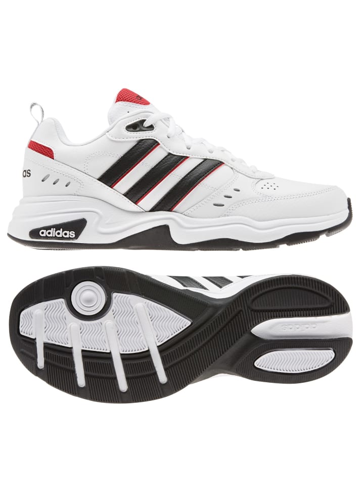 

Кроссовки на шнуровке adidas, белый