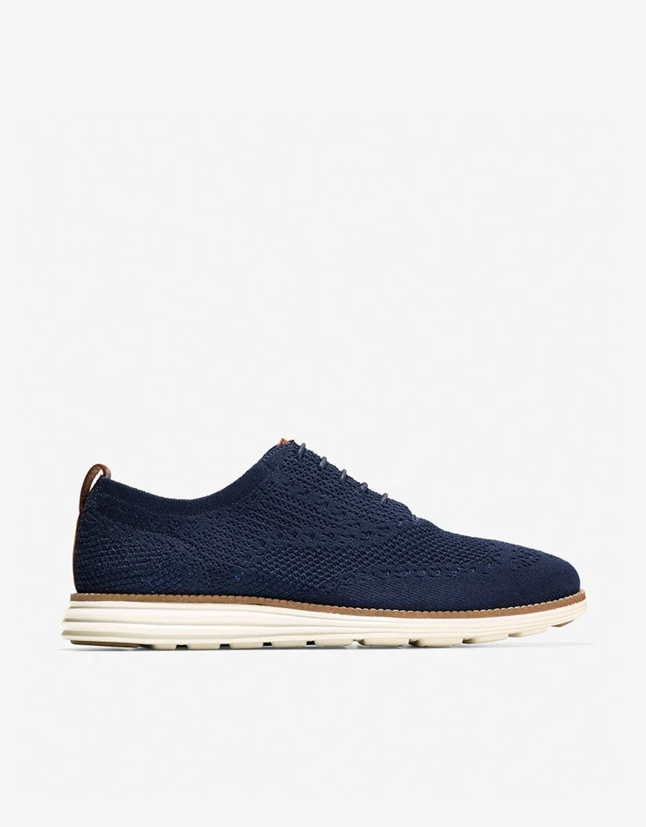 

Мужские туфли на шнуровке из ткани Stitchlite Cole Haan, синий