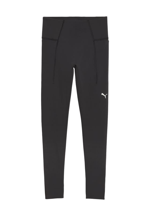 

Спортивные леггинсы Shapeluxe с логотипом и декоративной строчкой Puma, черный