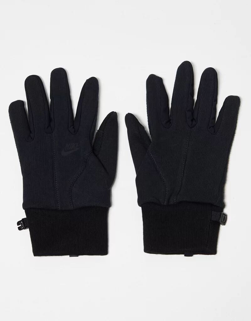 

Черные перчатки Nike Tech Fleece 2.0