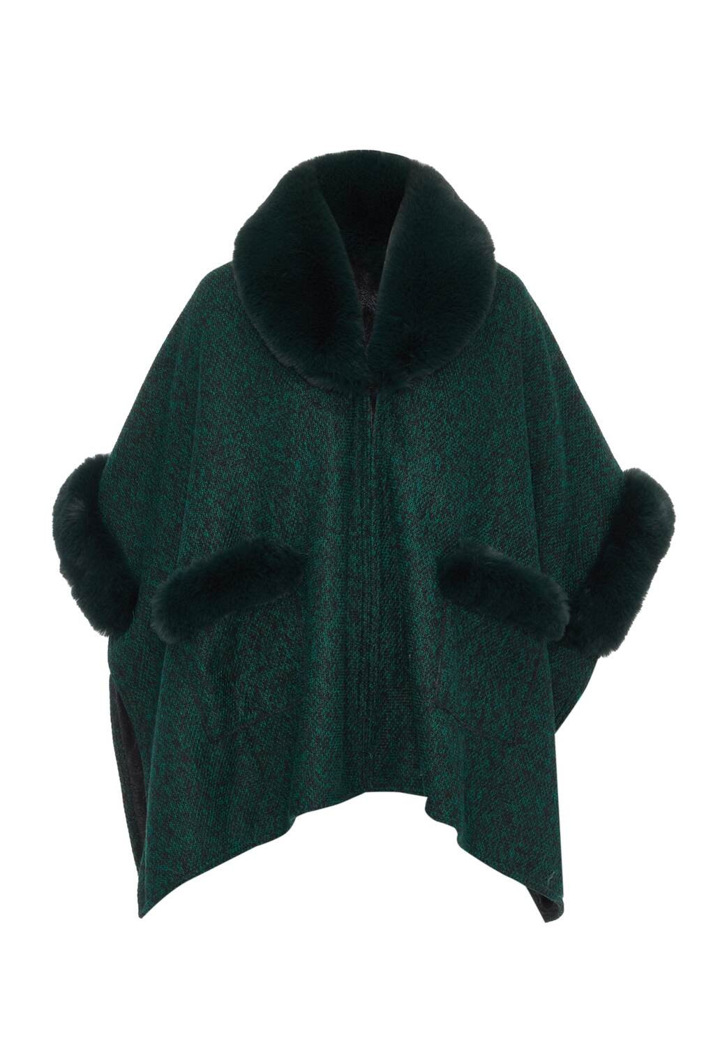 

OSHA Кейп в темно-зеленом цвете