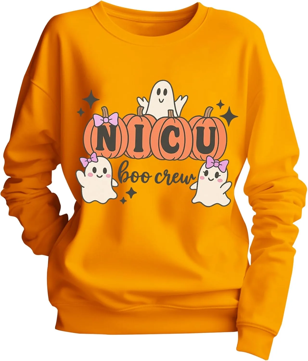 

Толстовка NICU Boo Crew для медсестры отделения интенсивной терапии новорожденных Yuisi Doxn