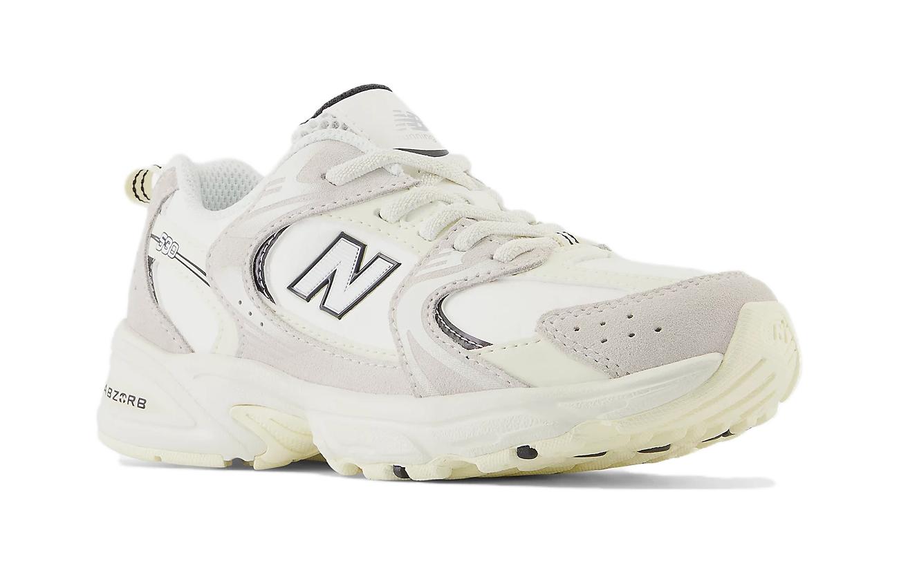 New Balance 530 Anti-Kick Низкие детские кроссовки Ecru для детей 3-7 лет — фото 3