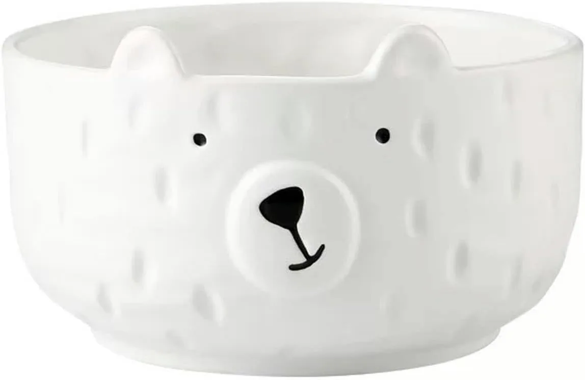 Керамическая миска Home Creative Cartoon Cute с медвежонком, 15 см TROSIQUANJIA