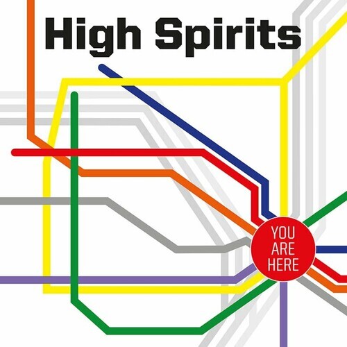 

Виниловая пластинка High Spirits: You Are Here - blue w/ white & red splatter