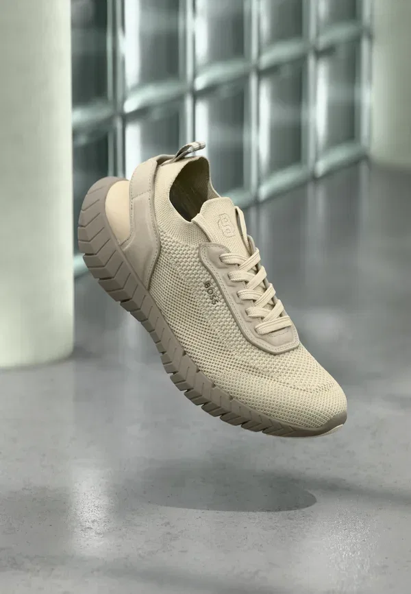Кроссовки Motion slon trainers Boss, светло-бежевый