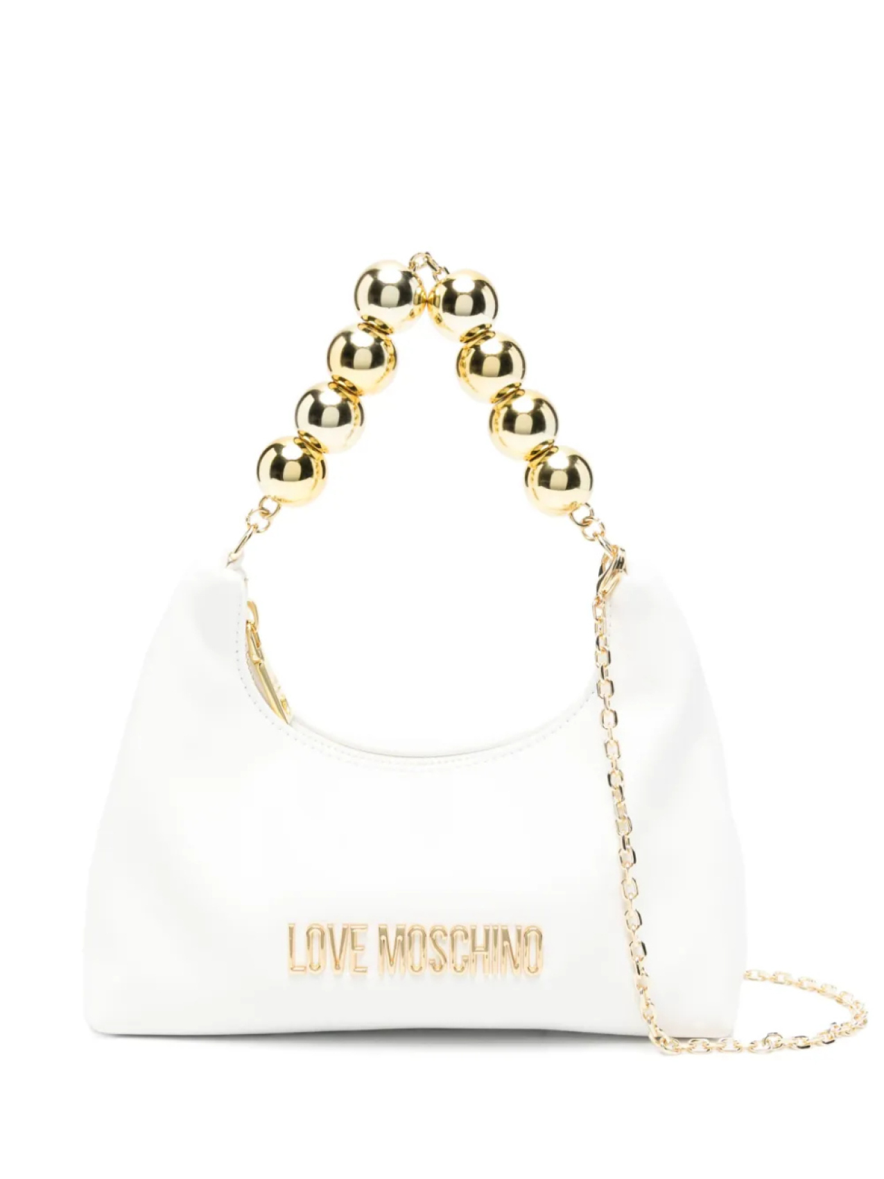 

Сумка-тоут с логотипом Love Moschino, белый
