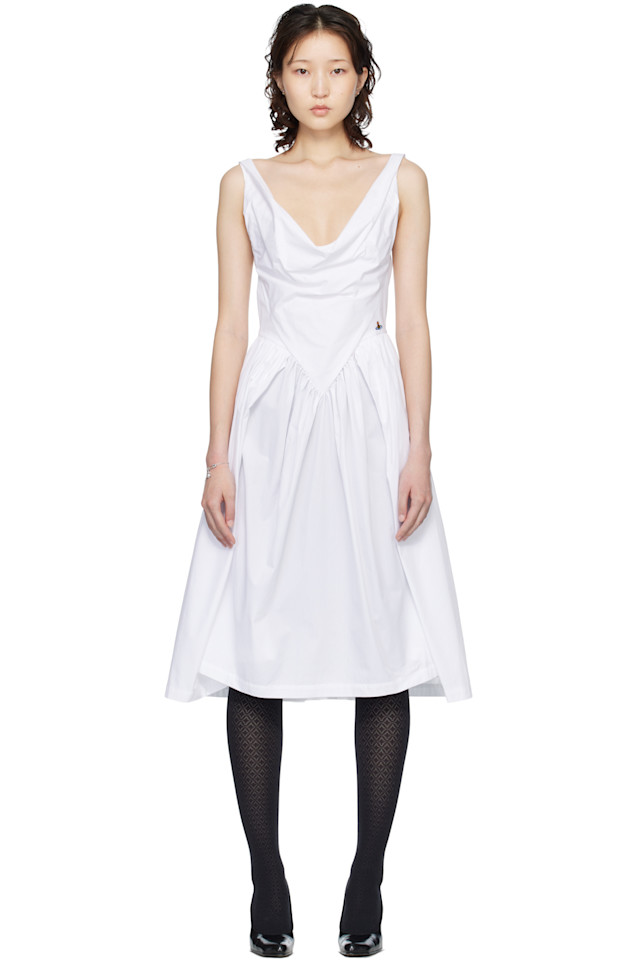 

Воскресное миди-платье Vivienne Westwood, белый