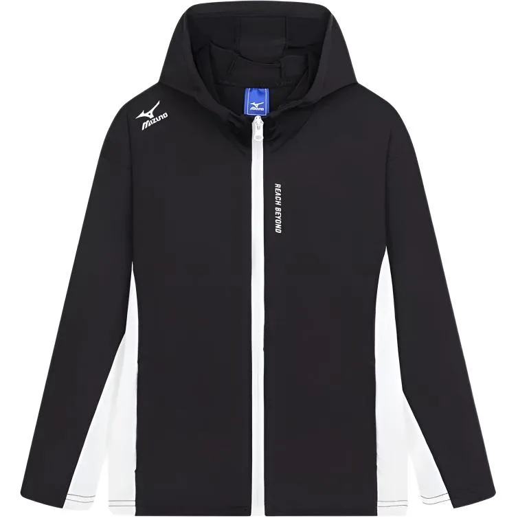 Детская куртка с капюшоном Mizuno, белый — фото 4