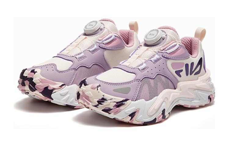 Кроссовки для детей "Дети" Fila Kids, фиолетовый/белый — фото 3