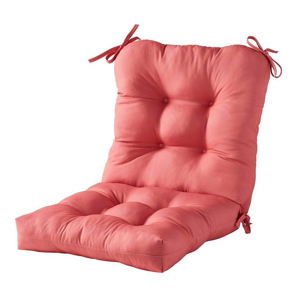 

Greendale Home Fashion Подушка для уличного сиденья и спинки стула Greendale Home Fashions, коралловый